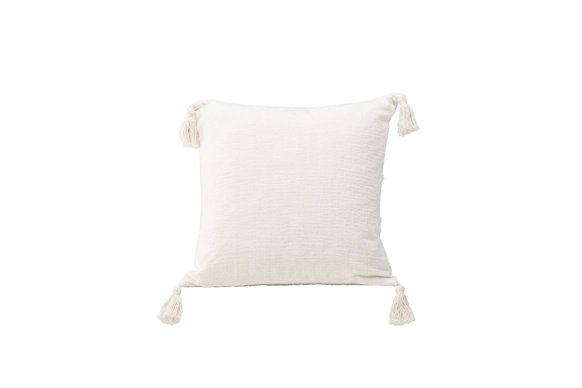 Millie blommönstrat kuddfodral 45 x 45 cm, vit