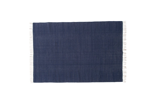 Panipat matta 240 x 170, mörkblå
