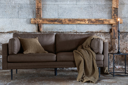 Boom 3-sitssoffa, brun