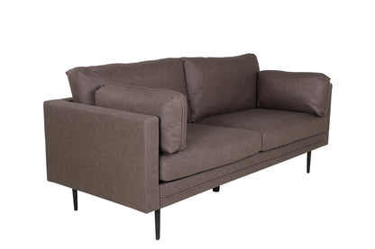 Boom 3-sitssoffa, brun