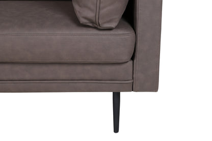 Boom 3-sitssoffa, brun