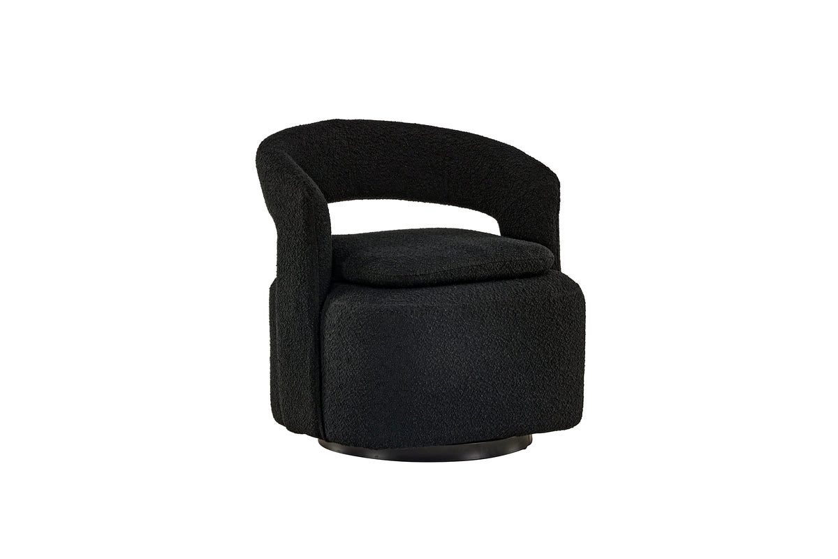 Laurel fåtölj, svart