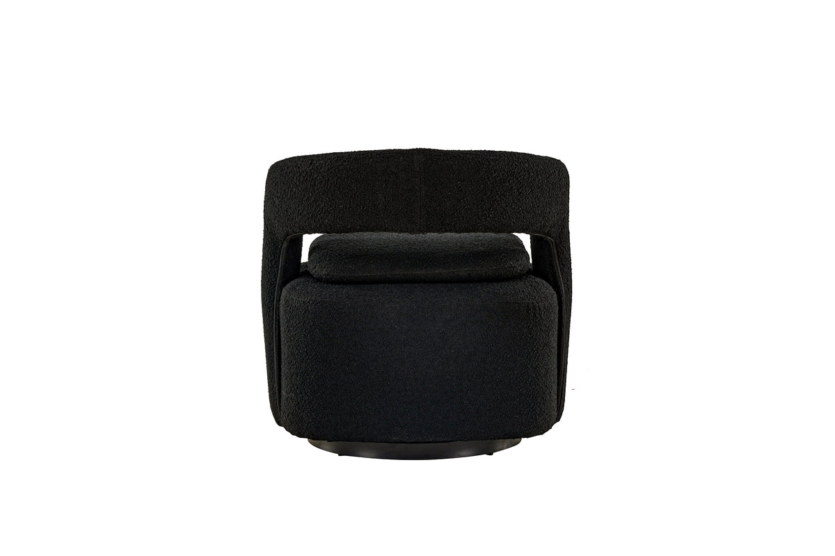 Laurel fåtölj, svart