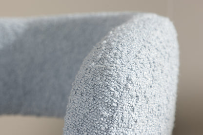 Laurel fåtölj, ljusblå