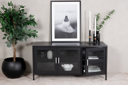 Acero tv-bänk, svart