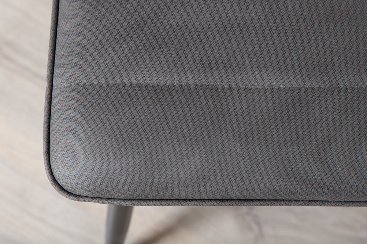 Windu matstol x2, grå