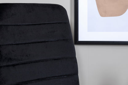 Windu matstol x2, svart