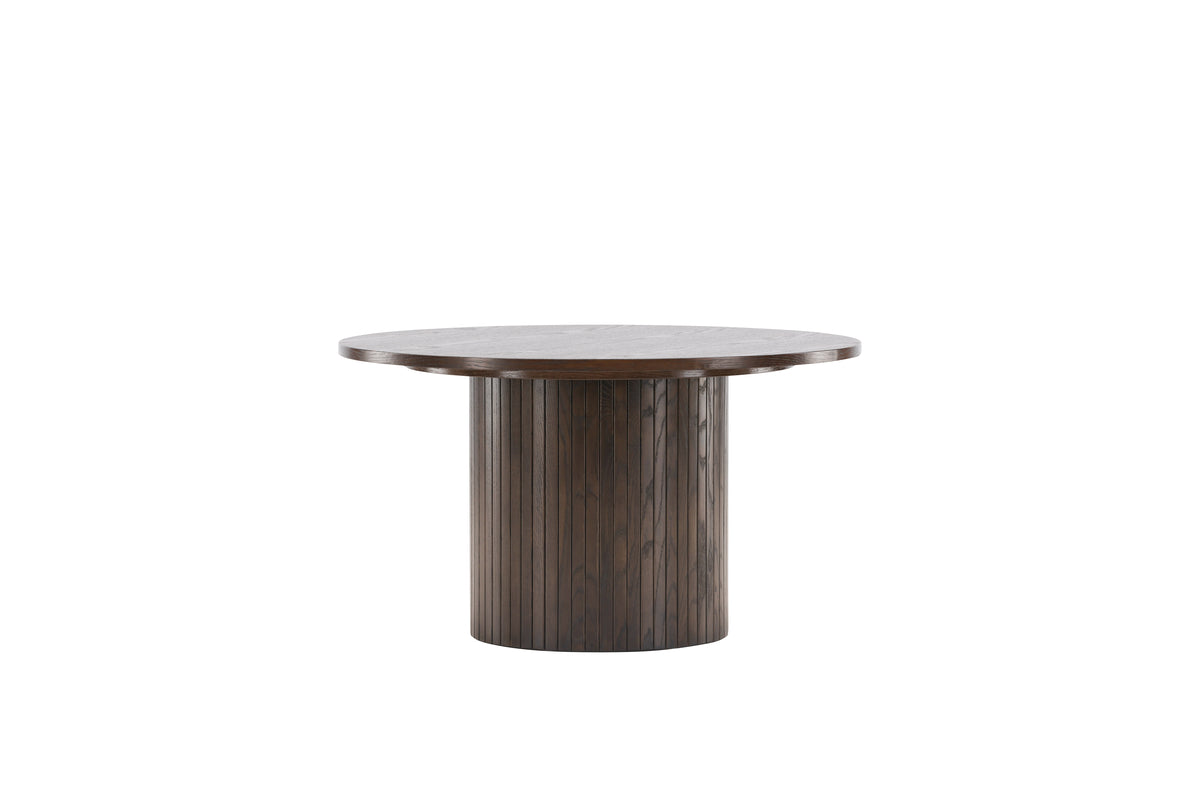 Bianca runt soffbord, mocka