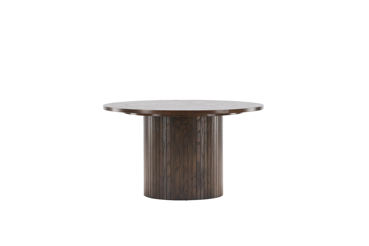 Bianca runt soffbord, mocka