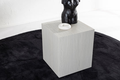 York soffbord 40 x 40 cm, vitputsad