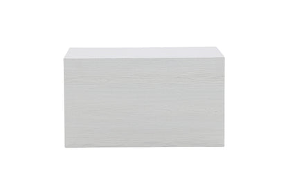 York soffbord 80 x 60 cm, vitputsad