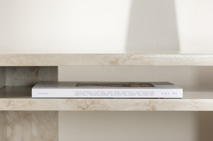 Ålesund sidobord, marmorlook