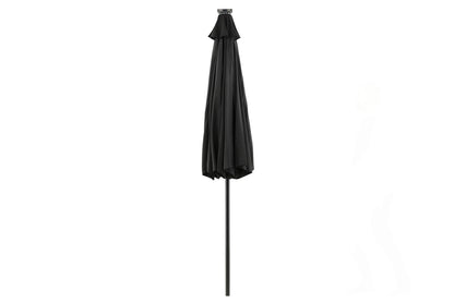 Sabal parasoll med led-belysning, 2,7 m