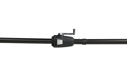 Sabal parasoll med led-belysning, 2,7 m