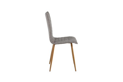 Windu matstol x2, ljusgrå