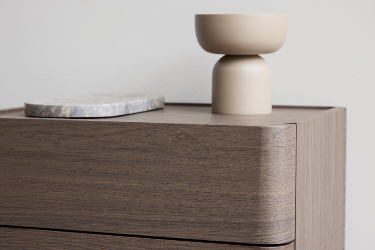 Noble byrå, mocka 36x50x40