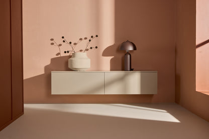 Frihamn byrå, beige 160x45x35