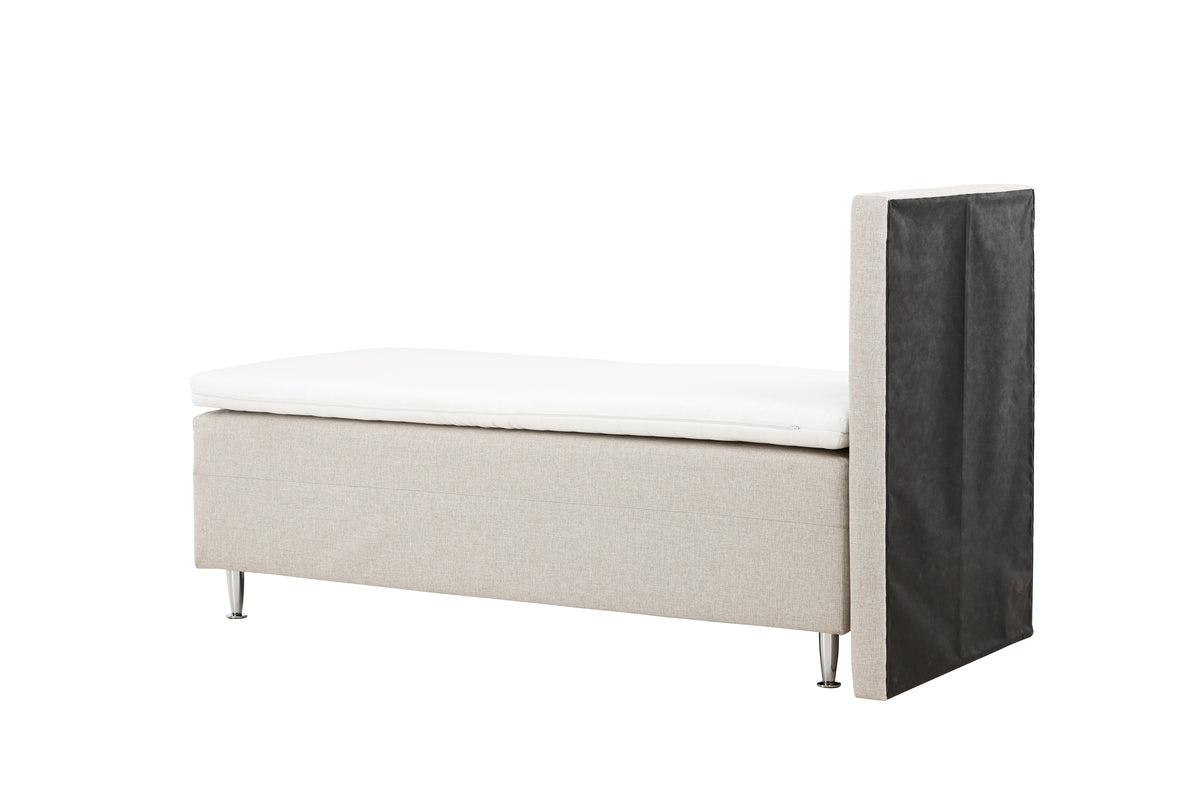 Mesa enkelsäng 90x200, beige