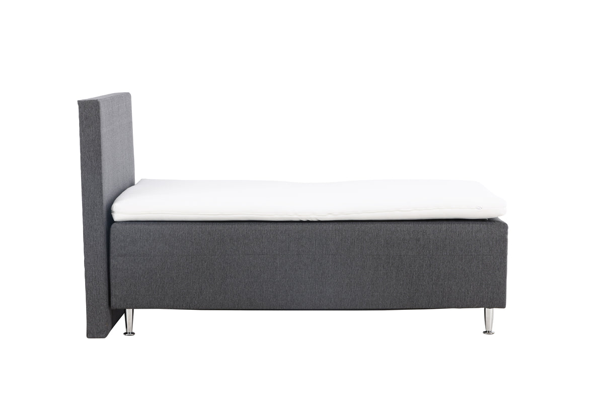 Mesa enkelsäng 120x200, mörkgrå