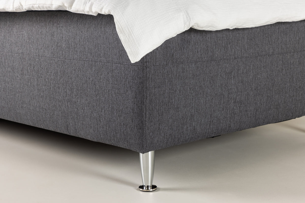 Mesa enkelsäng 120x200, mörkgrå