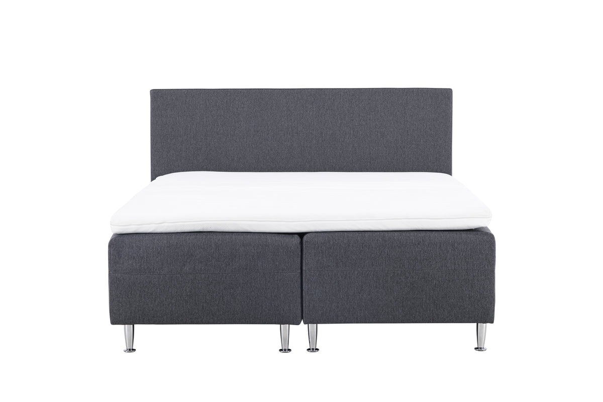 Mesa dubbelsäng 180x200, mörkgrå
