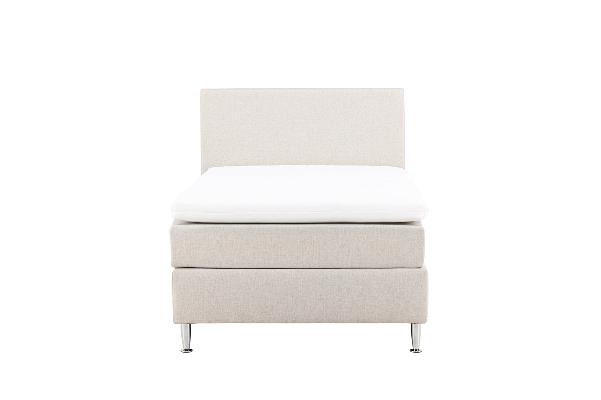 Toledo enkelsäng 120x200, beige