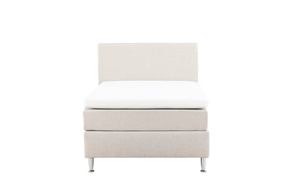 Toledo enkelsäng 120x200, beige