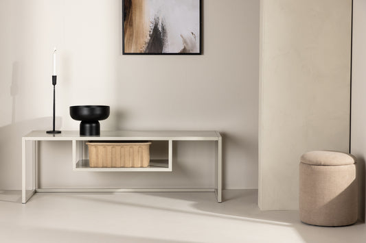 Riverside tv-bänk, beige