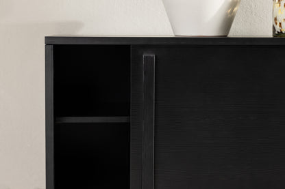 Lugo tv-bänk, svart