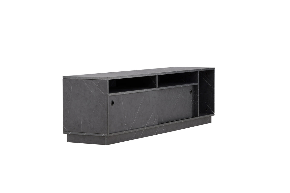 Girona tv-bänk, svart
