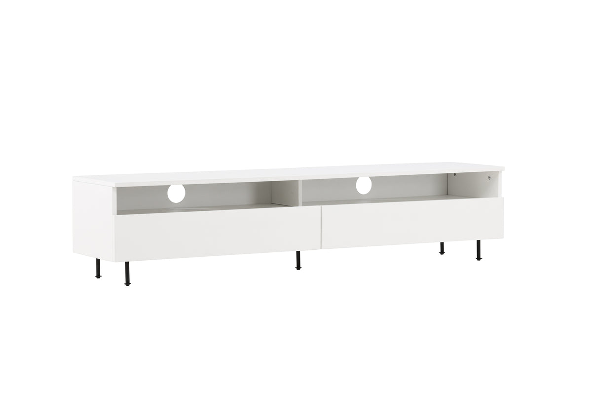 Navarra tv-bänk, vit