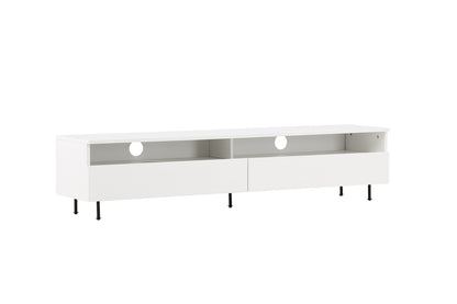 Navarra tv-bänk, vit