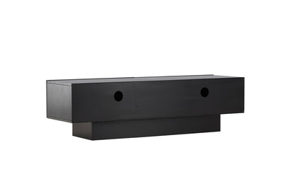 Cuenca tv-bänk, svart