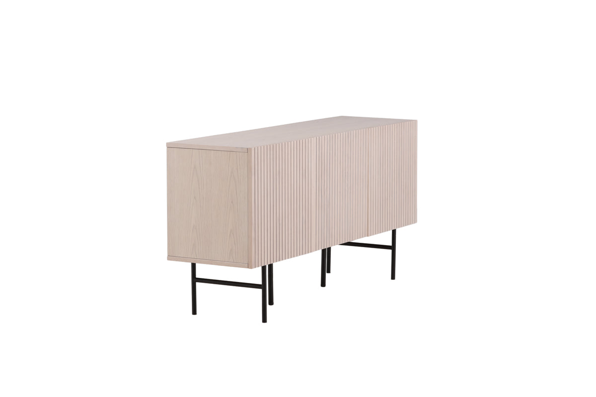 Björkön skåp, vitputsad 75x150x42