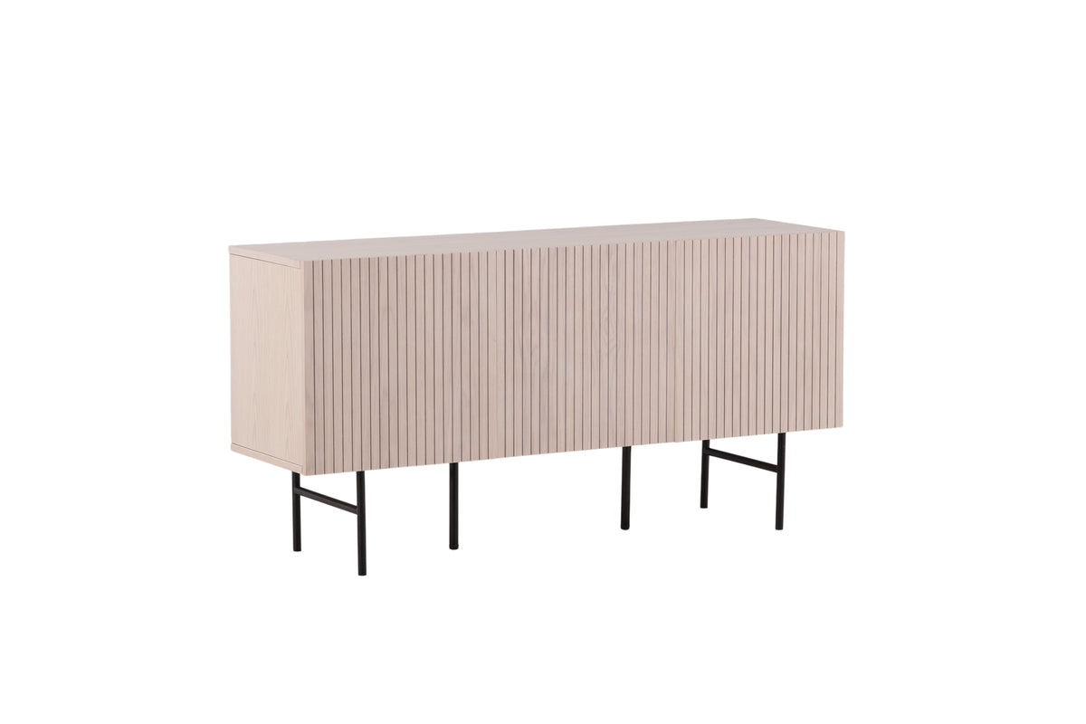 Björkön skåp, vitputsad 75x150x42