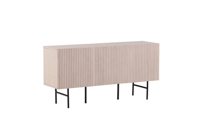 Björkön skåp, vitputsad 75x150x42