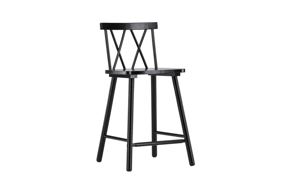 Mollöström barstol x2, svart