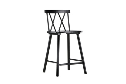 Mollöström barstol x2, svart