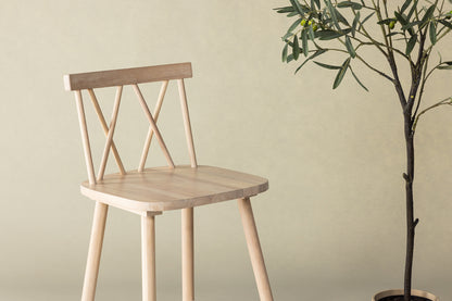 Mollöström barstol x2, vitputsad