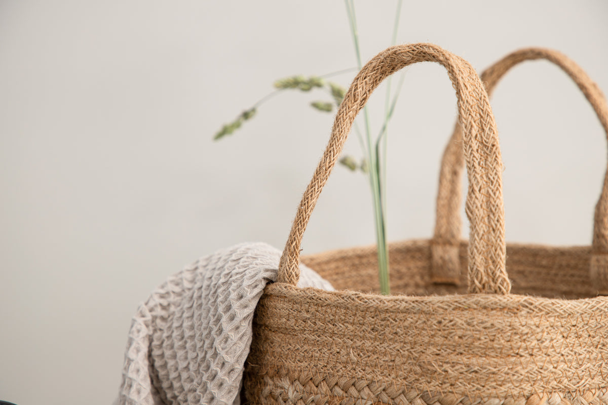 Mumbai korg i jute Ø32