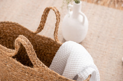 Pune korg i jute Ø35