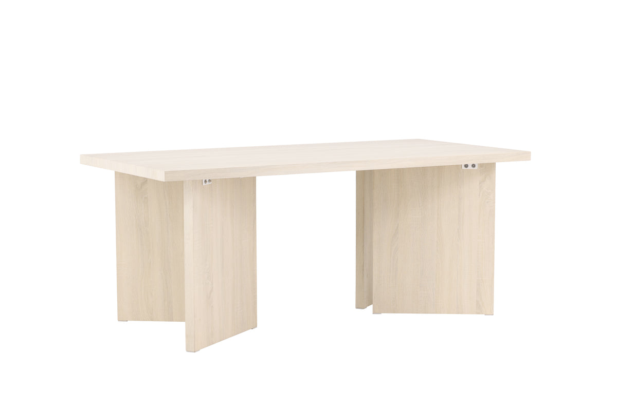 Bassholmen matbord, 180x90 vitputsad
