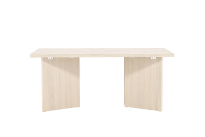 Bassholmen matbord, 180x90 vitputsad
