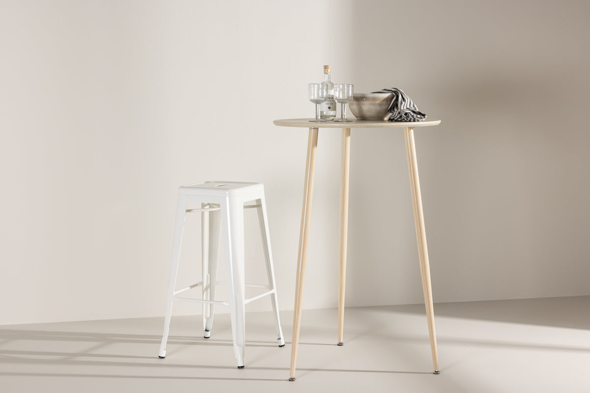 Plaza barbord, vitputsad