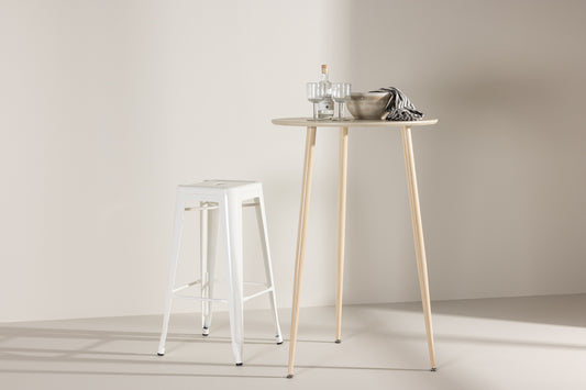 Plaza barbord, vitputsad