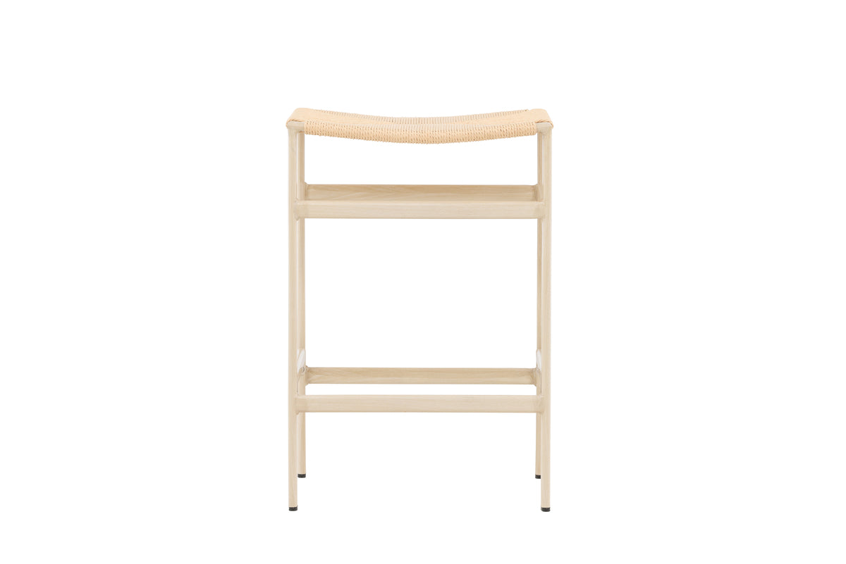 Polly barstol utan ryggstöd, beige