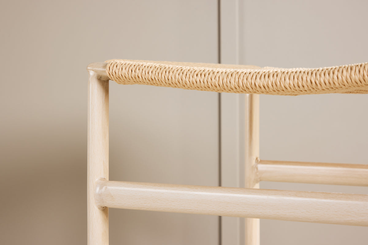 Polly barstol utan ryggstöd, beige