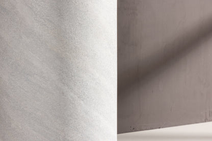 York sidobord/piedestal ⌀30 cm, grå