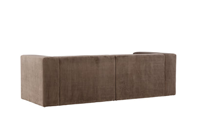 Lumi 3-sitssoffa, brun