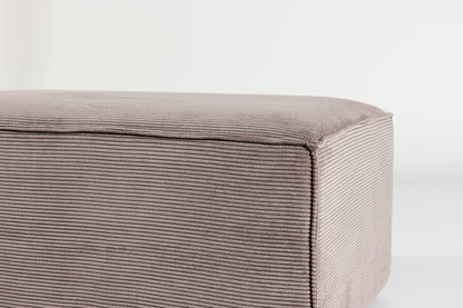 Gillholmen puff i manchestertyg